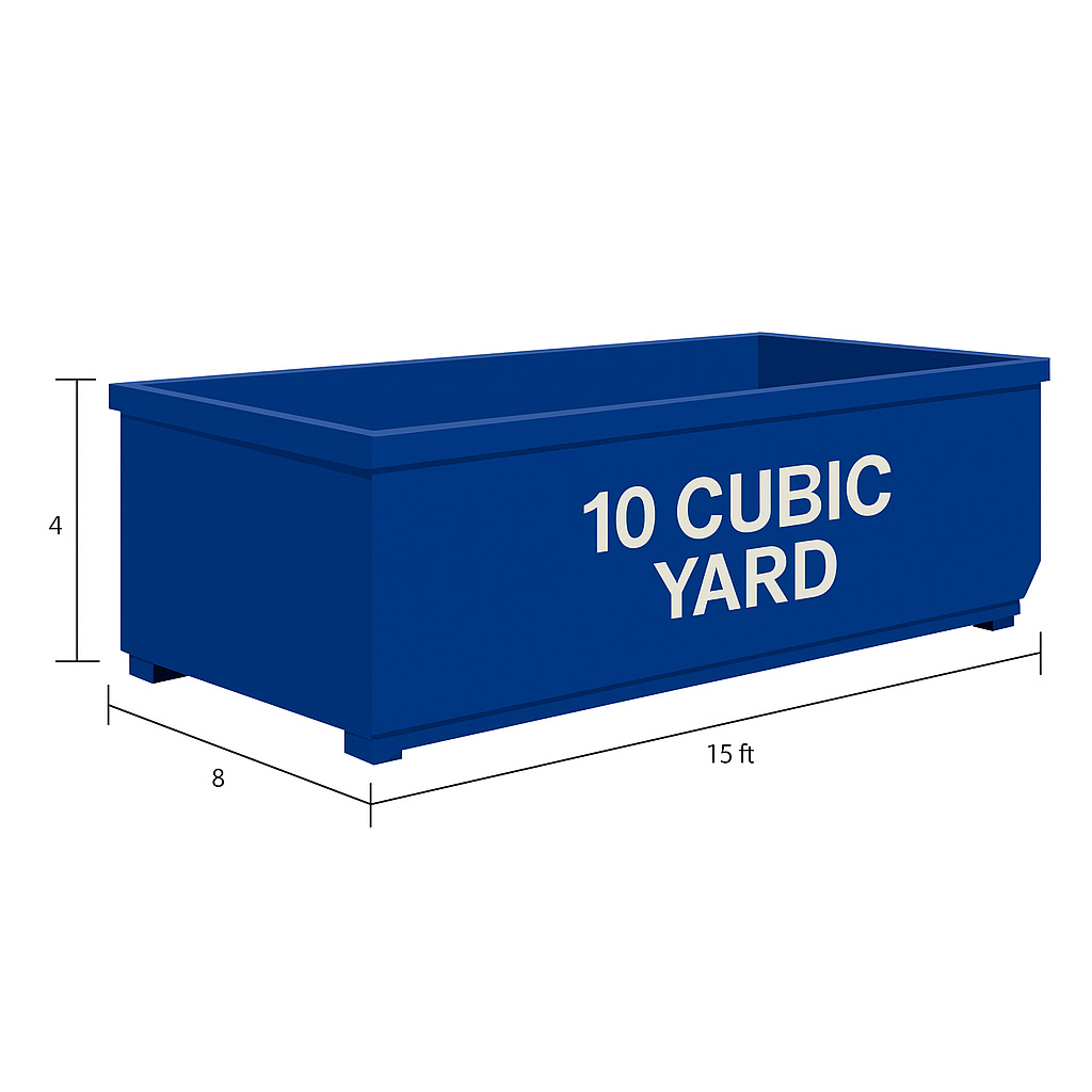 10-Cubic-Yard-Container