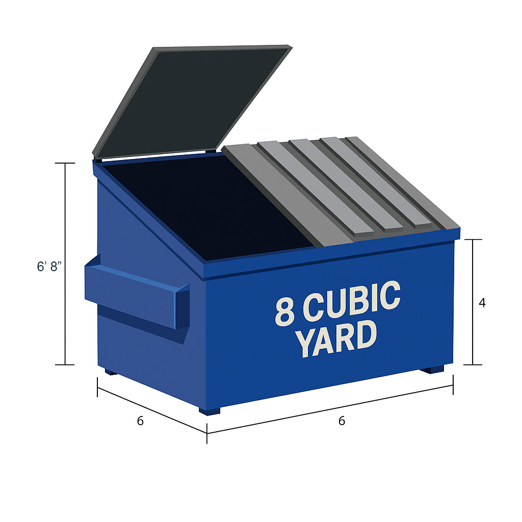 8-Cubic-Yard-Container